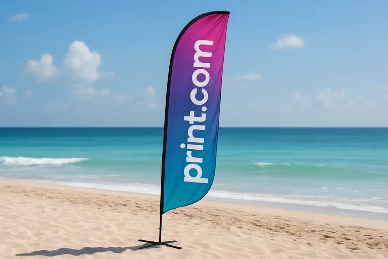 Beachflags en drukwerk: jouw complete handleiding voor maximale impact